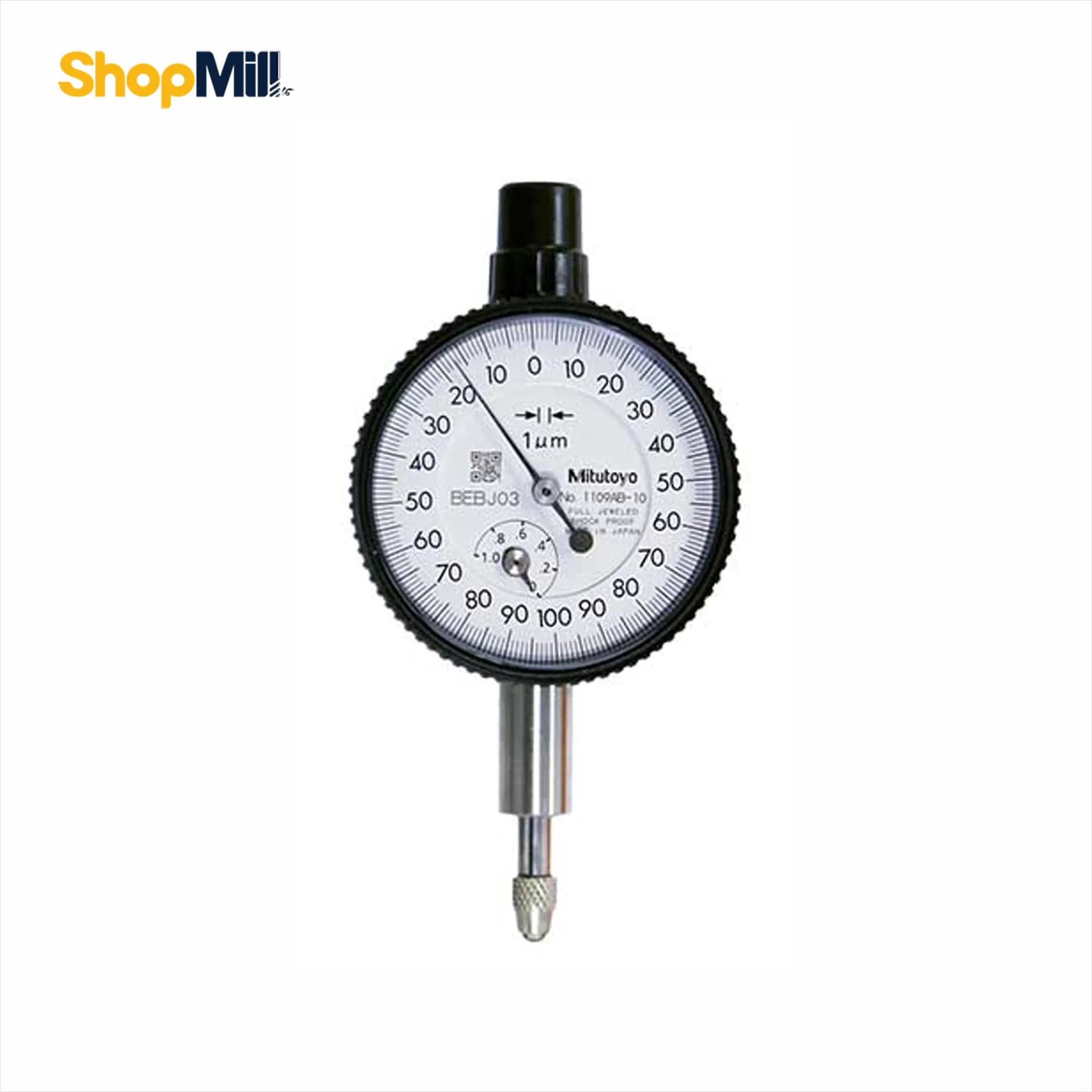 ساعت اندیکاتور عقربه‌ای میتوتویو (Mitutoyo) کورس 1 میلی‌متر مدل 1109A