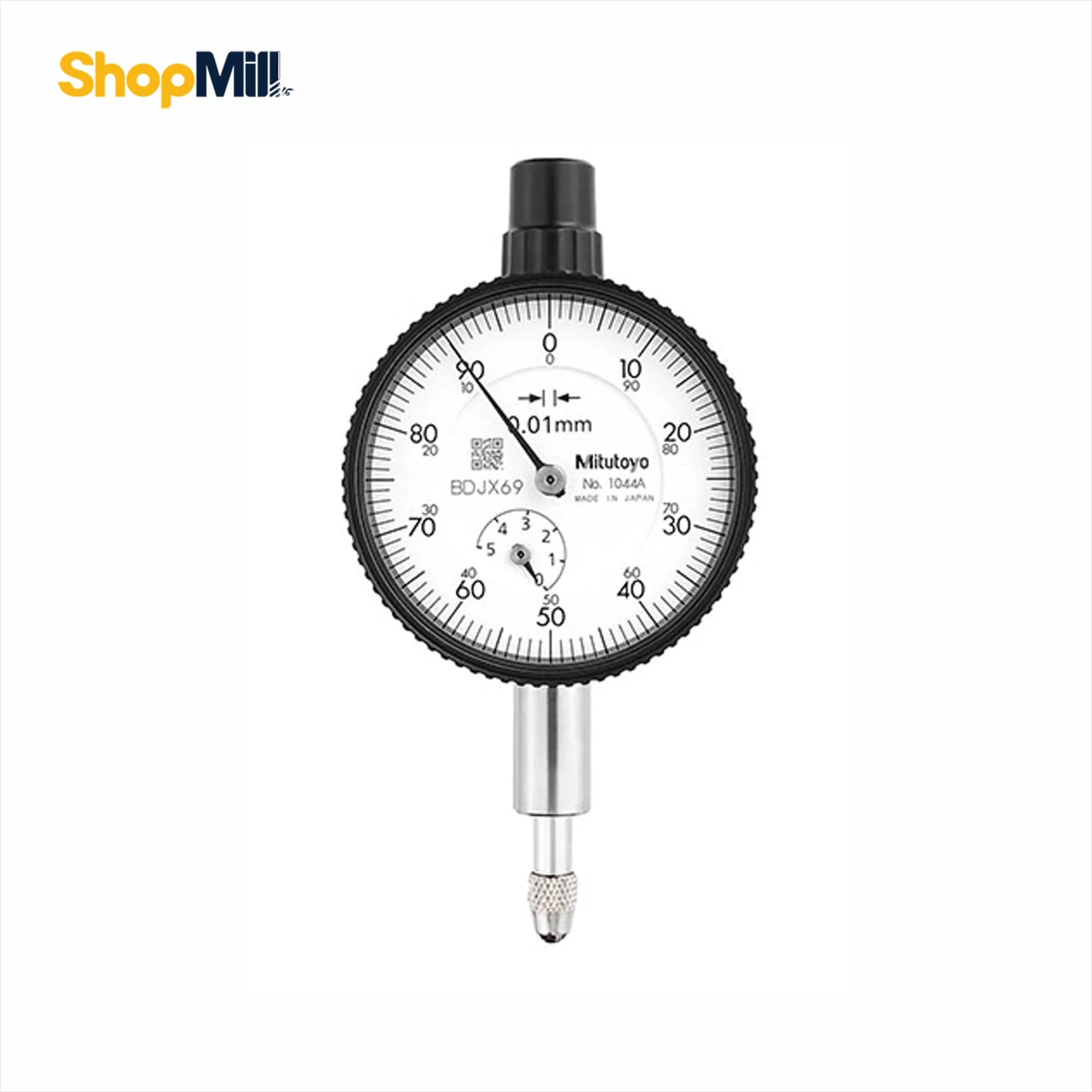 ساعت اندیکاتور عقربه‌ای میتوتویو (Mitutoyo) کورس 5 میلی‌متر مدل 1044A