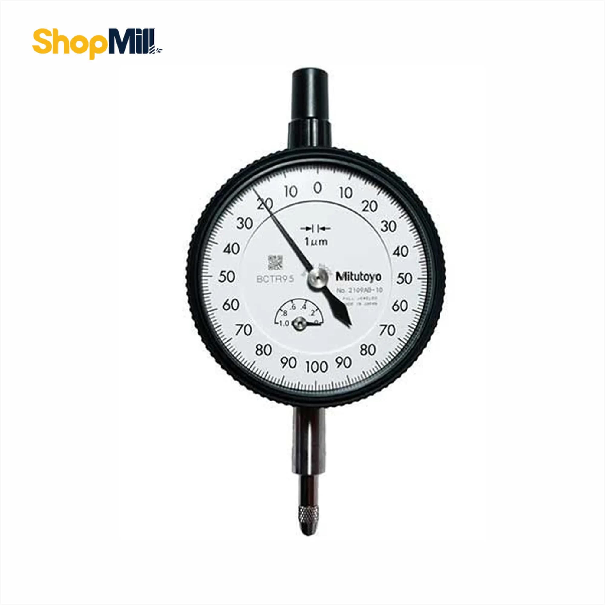 ساعت اندیکاتور عقربه‌ای میتوتویو (Mitutoyo) 1 میلی‌متر مدل 2109A — تصویر ۲