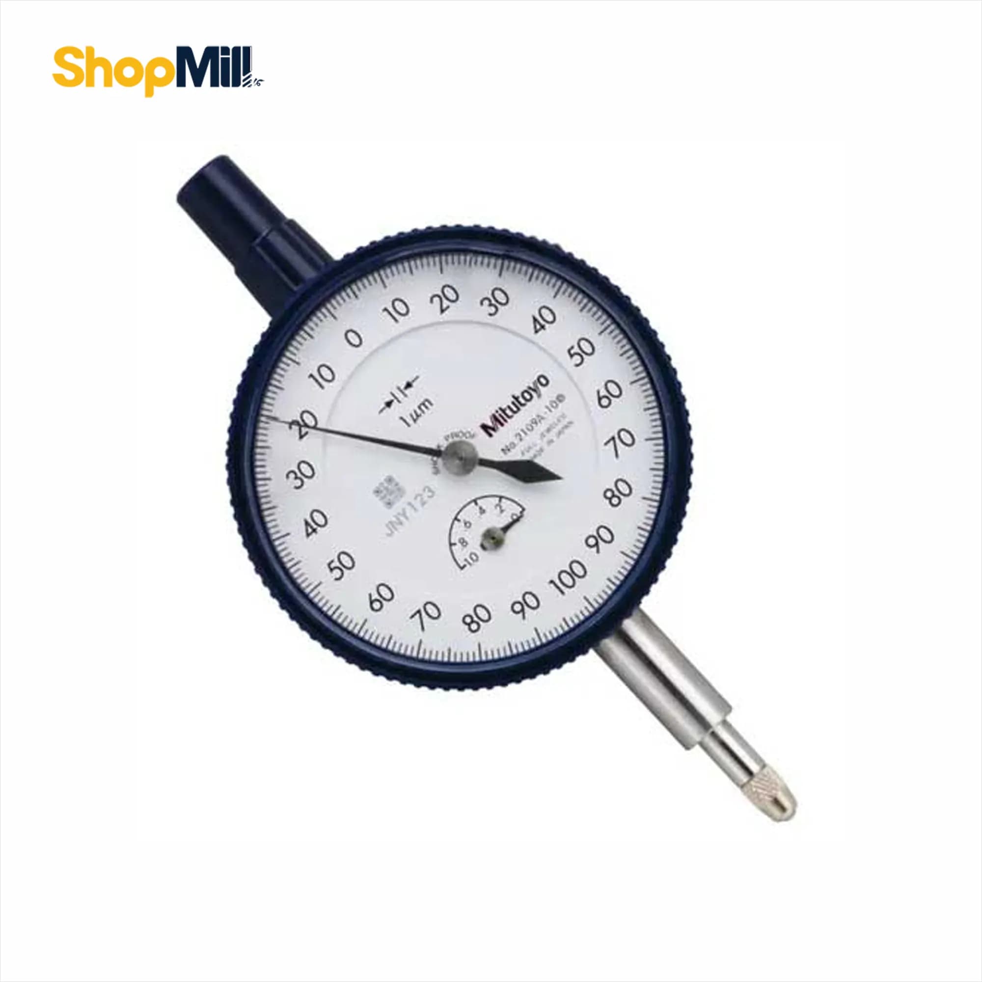 ساعت اندیکاتور عقربه‌ای میتوتویو (Mitutoyo) 1 میلی‌متر مدل 2109A
