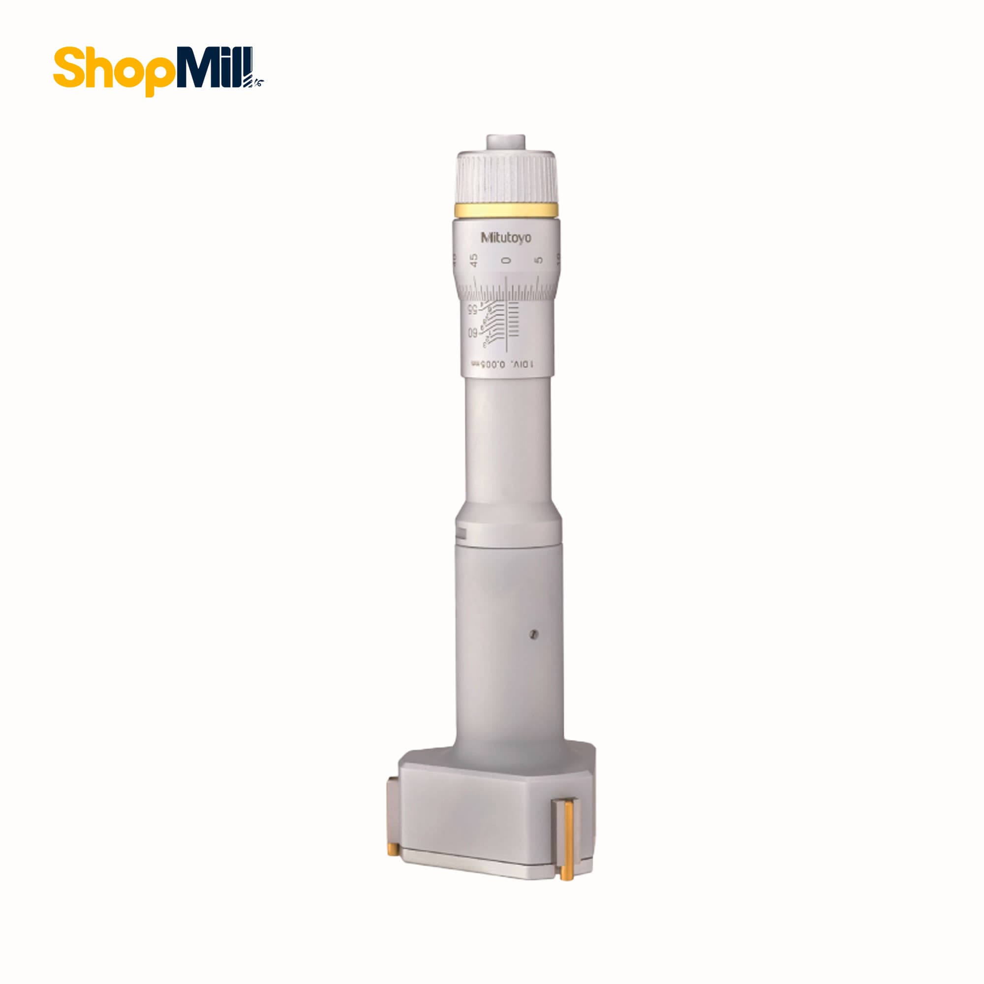 میکرومتر سه فک داخل میتوتویو (Mitutoyo) ورنیه 75-62 میلی‌متر مدل 171-368