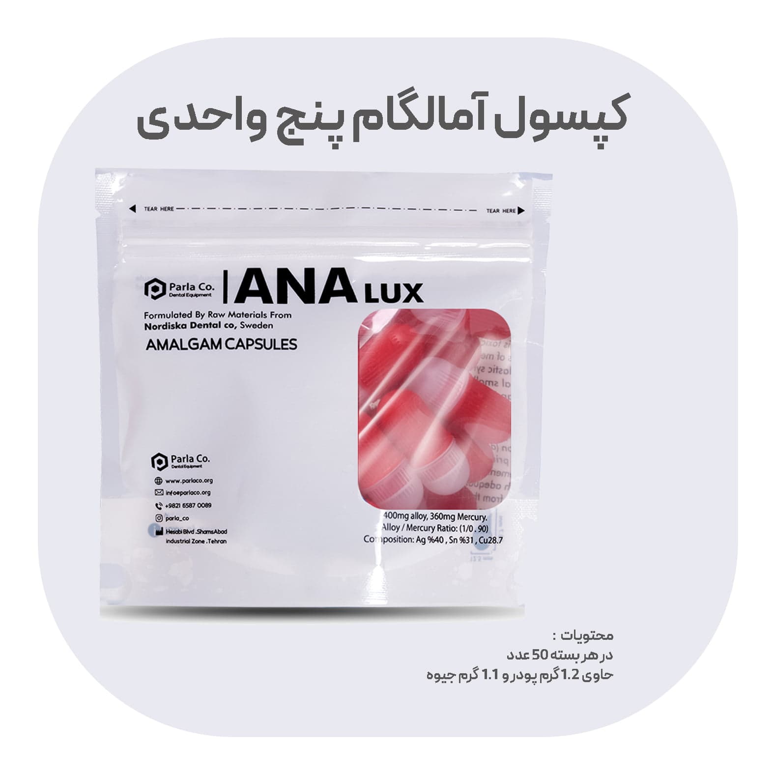 آمالگام آنالوکس – Amalgam ANALUX — تصویر ۵