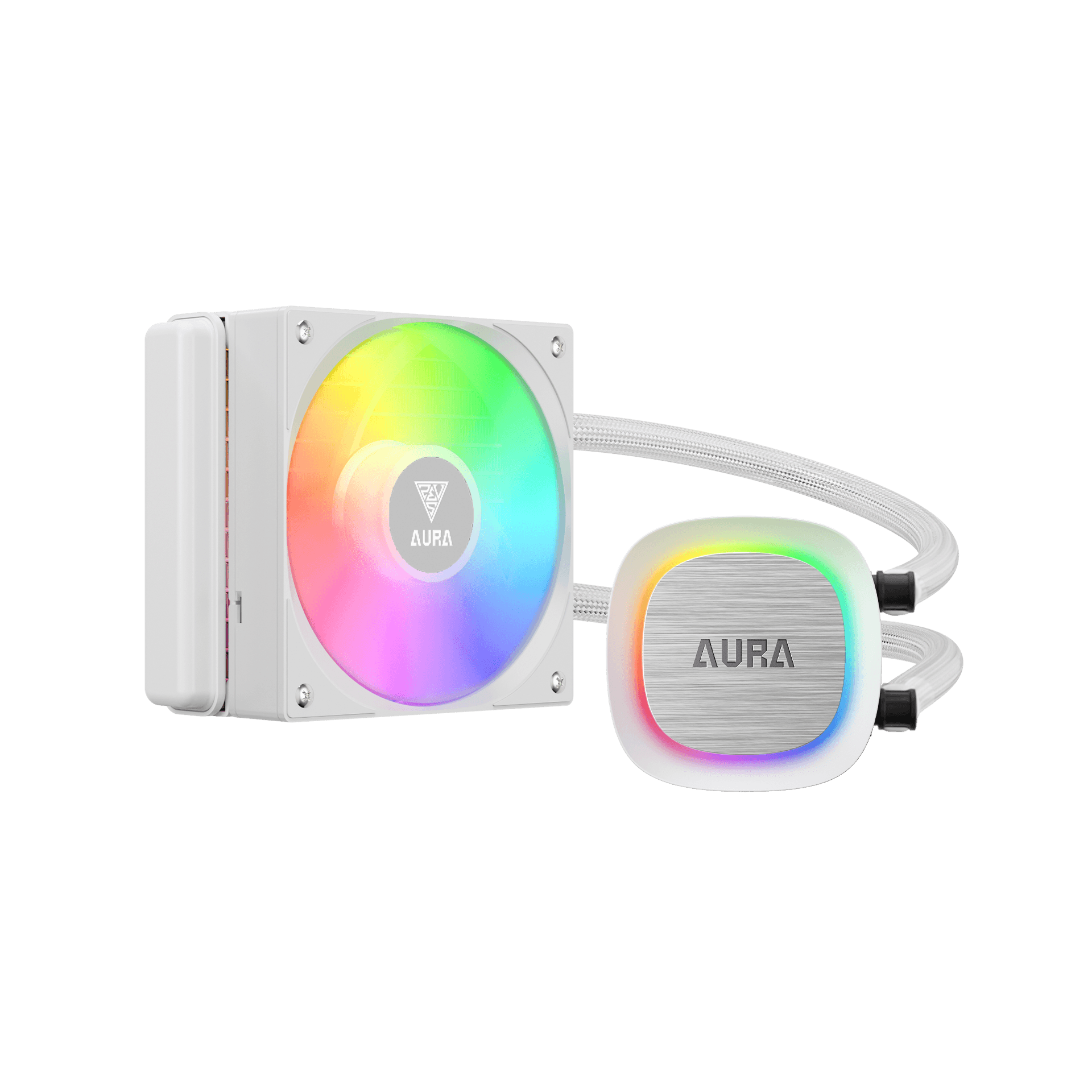فن پردازنده مایع گیم دیاس AURA GL120 V2 WH — تصویر ۲