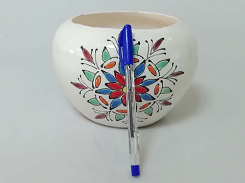گلدان سرامیک توپی مدل 2205