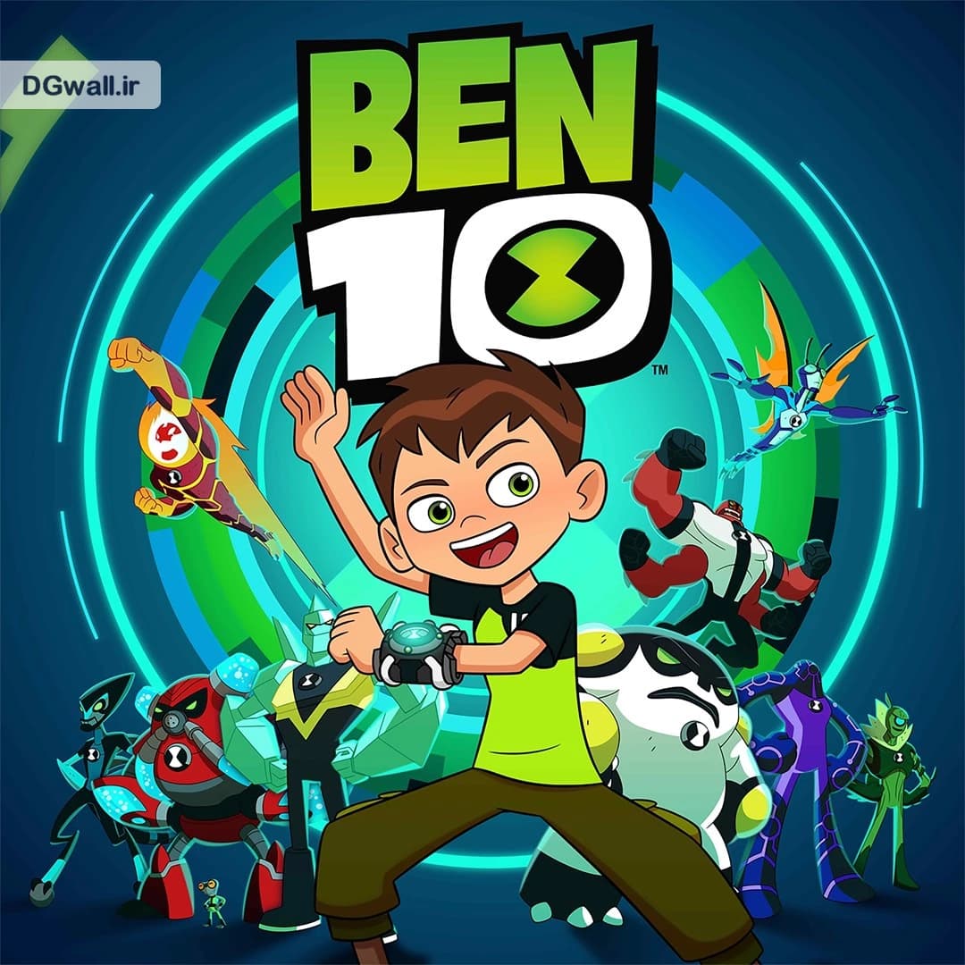 پوستر دیواری کودک بن تن ben 10 B0688 — تصویر ۲