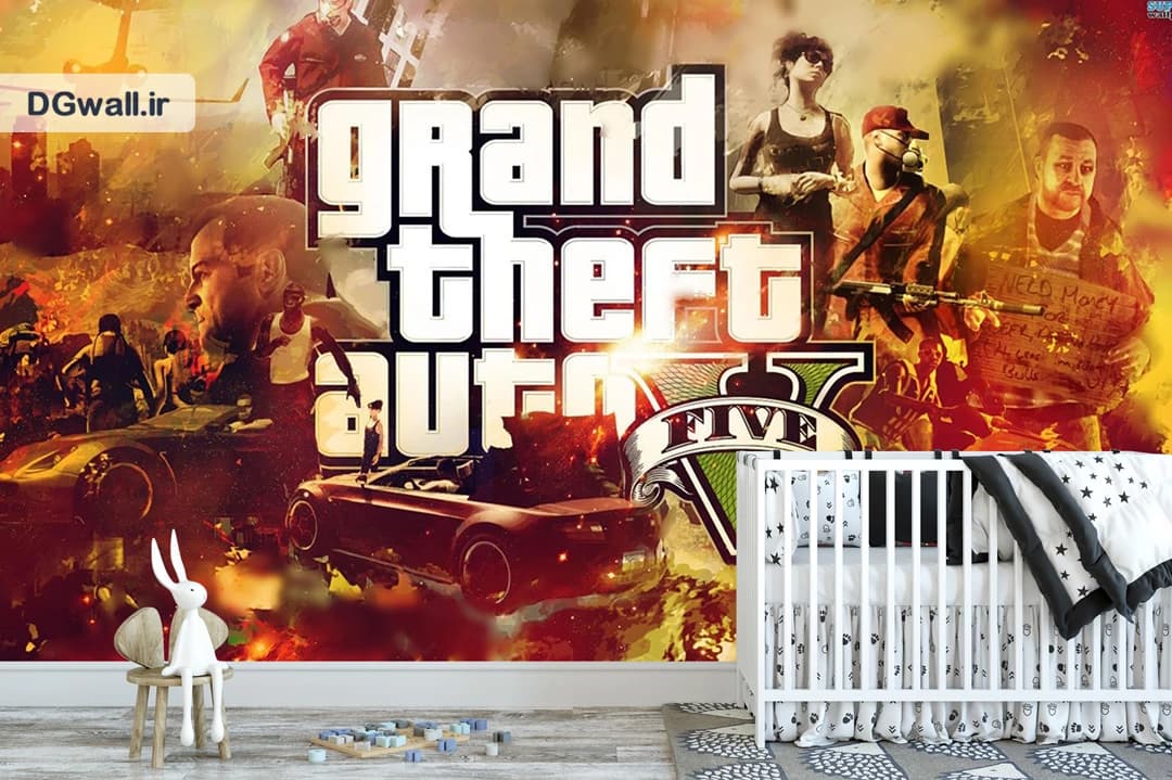 پوستر دیواری نوجوان جی تی ای GTA B0564