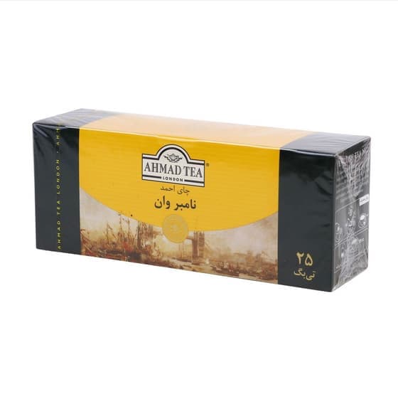 چای کیسه ای ساده نامبر وان احمد – ۲۵ عددی
