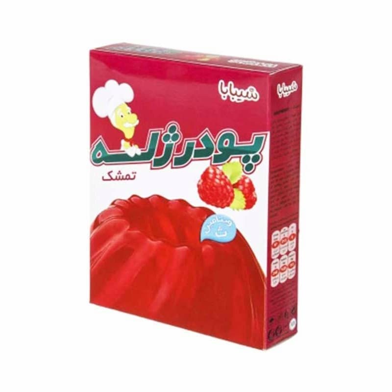 پودر ژله تمشک شیبابا – 100 گرم