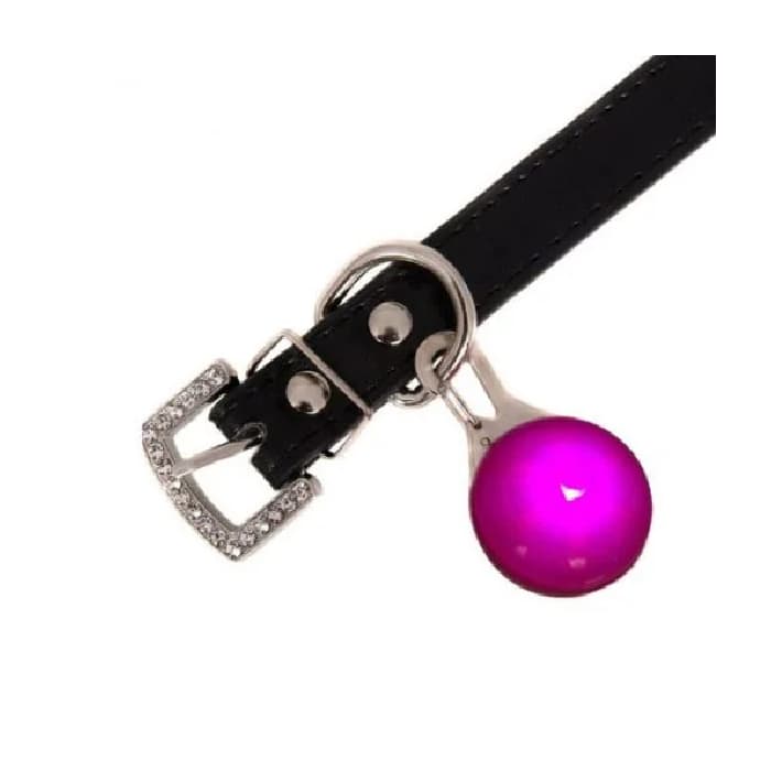 آویز قلاده مدل چراغ دار رنگی سگ و گربه LED Flashing Collar Bulb — تصویر ۴