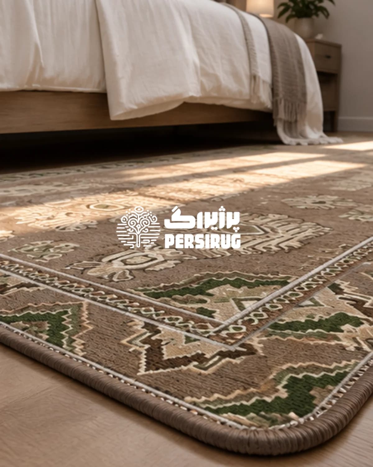 فرشینه زیره چرم بافتِ روستا — تصویر ۶