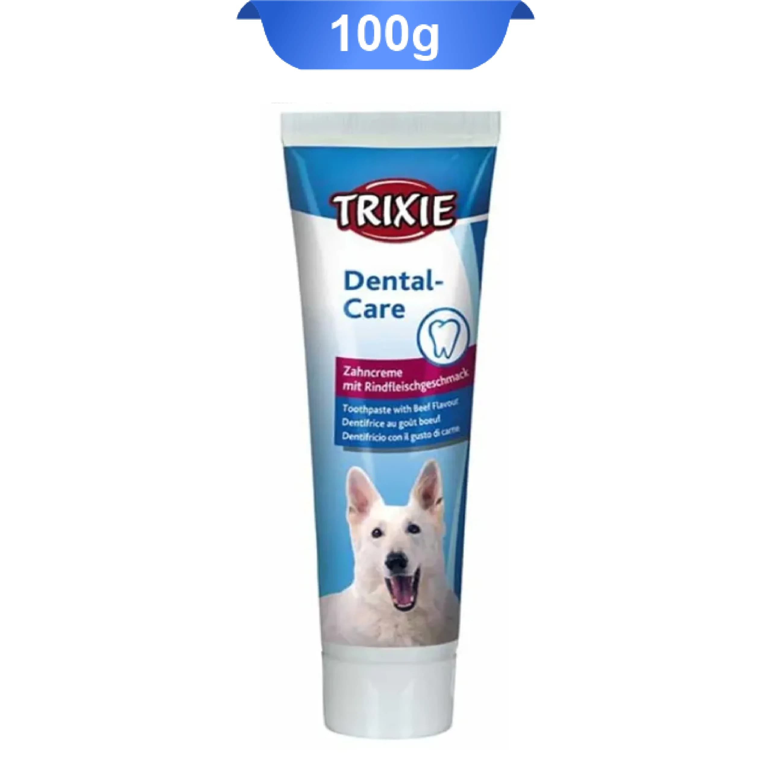 خمیردندان تریکسی سگ با طعم گوشت وزن 100 گرم Trixie Dental Care Beef Flavour