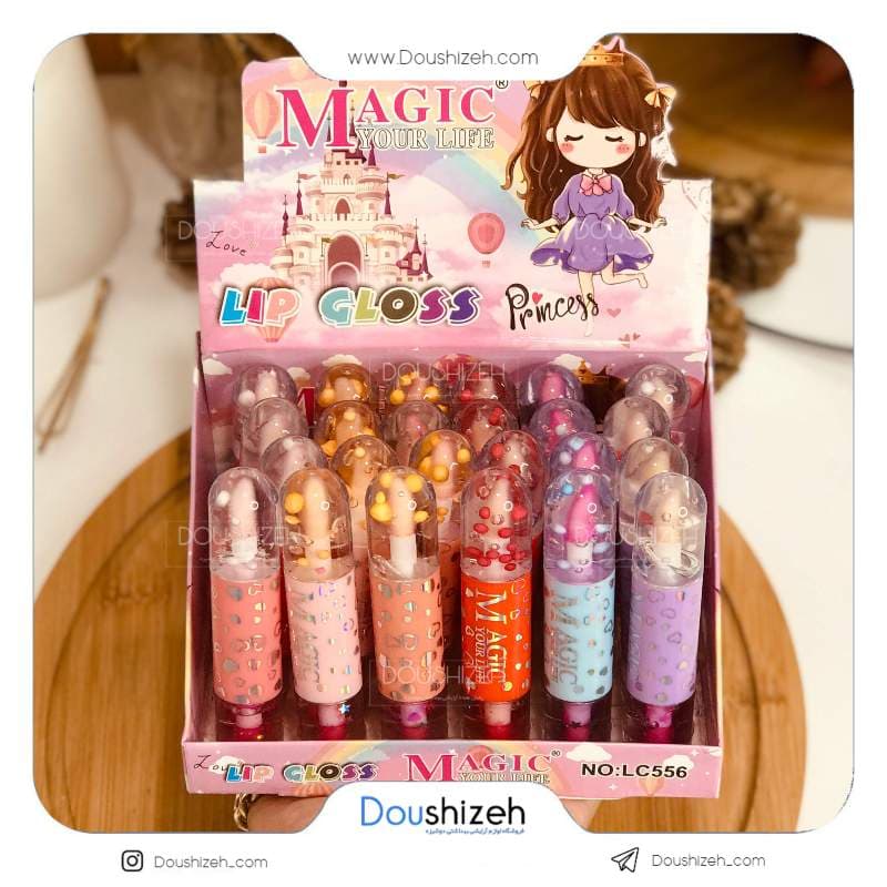 برق لب دوطرفه کد 556 کپسولی MAGIC — تصویر ۴