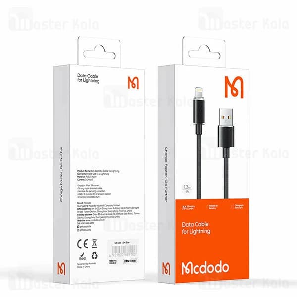 کابل شارژ سریع لایتنینگ مک دودو مدل MCDODO CA-3640 — تصویر ۲