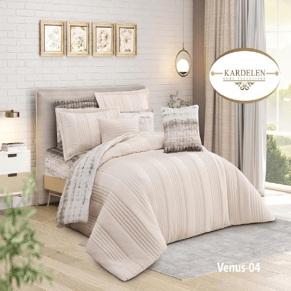 سرویس روتختی مخمل کاردلن kardelen مدل ونوس venus دونفره 8 تکه — تصویر ۲