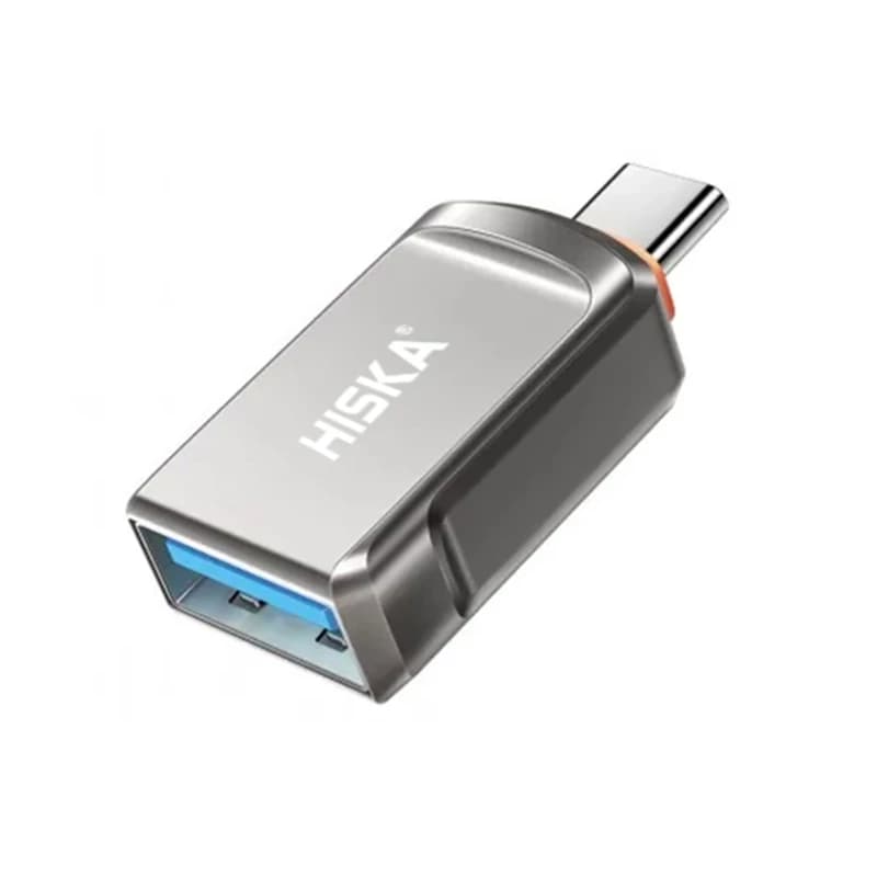 تبدیل OTG تایپ سی هیسکا مدل HISKA H5 — تصویر ۳
