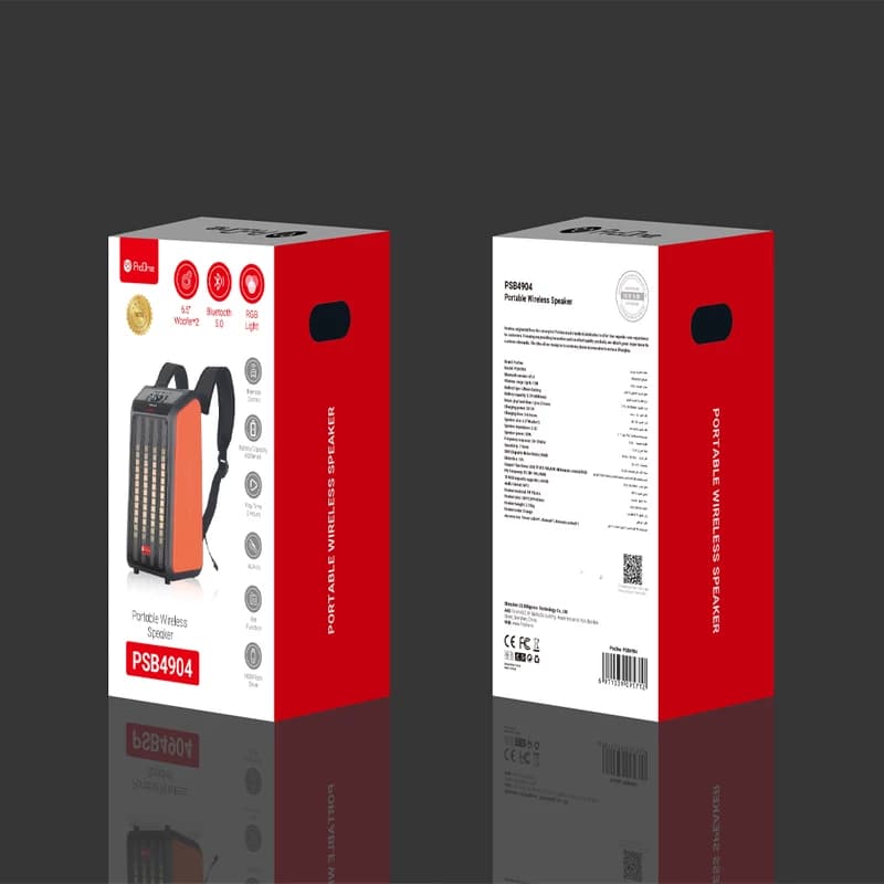 اسپیکر کوله پشتی بلوتوثی پرووان PSB4904 — تصویر ۶