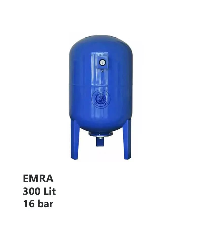 منبع تحت فشار 300 لیتری 16bar امرا درجه دار