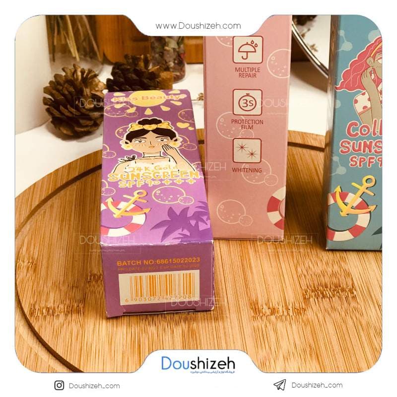 ضدآفتاب رنگی کیس بیوتی KISS BEAUTY — تصویر ۷