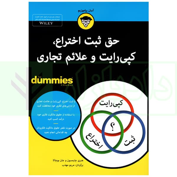 حقوق ثبت اختراع، کپی رایت و علائم تجاری | مهذب