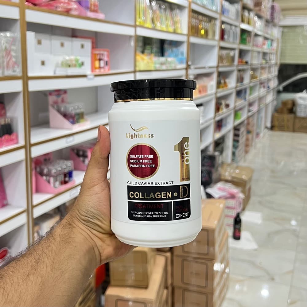 ماسک مو کلاژن بدون سولفات لایتنس Lightness
