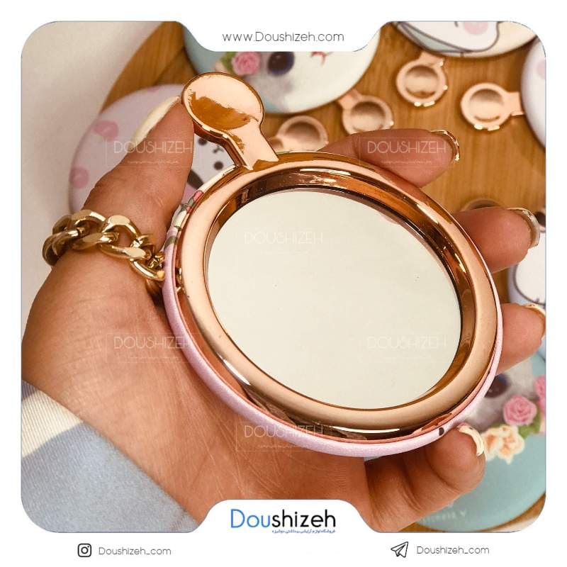 آینه آرایشی فانتزی کد 5 یک طرفه Mirror — تصویر ۵
