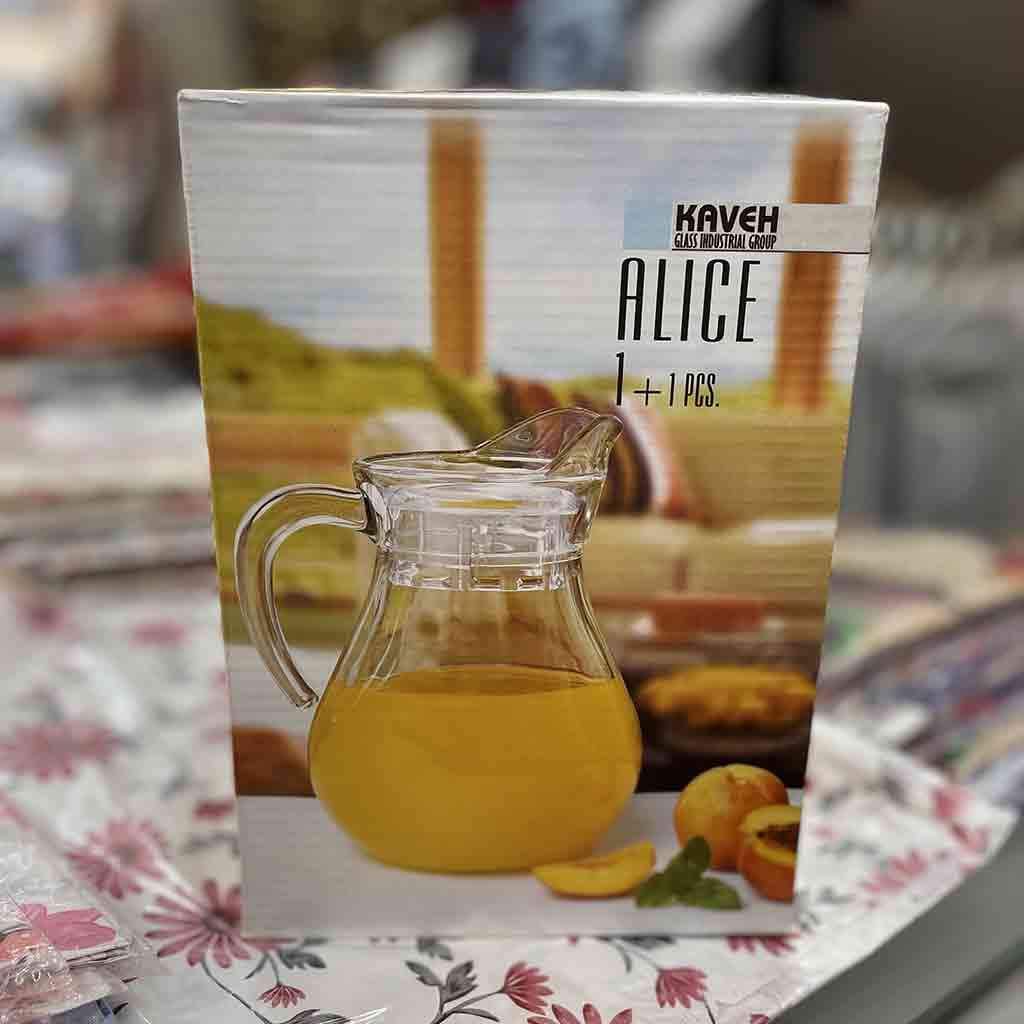 پارچ آلیس درب دار کادویی کاوه