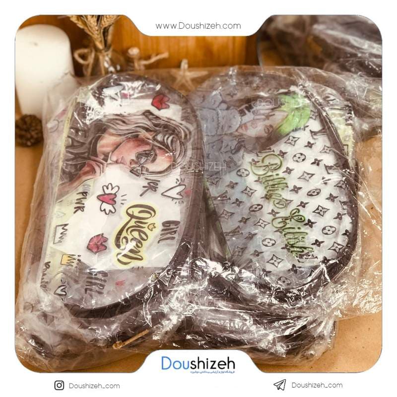 کیف لوازم آرایشی شفاف بیضی بزرگ — تصویر ۸