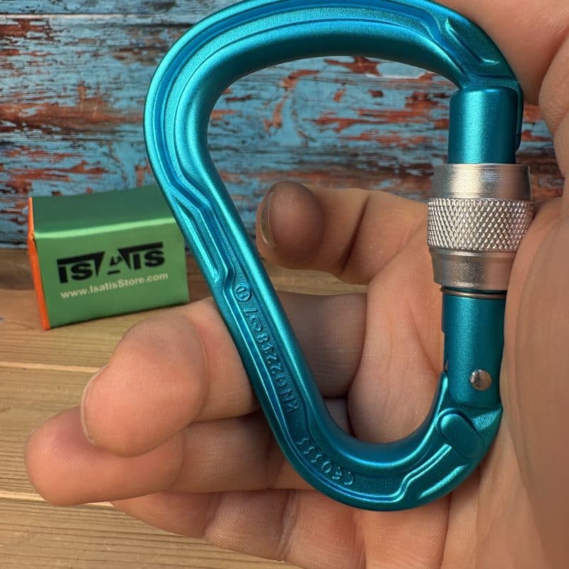 کارابین پیچ گلابی شکل استریک ادلراید EDELRID STRIKE — تصویر ۶