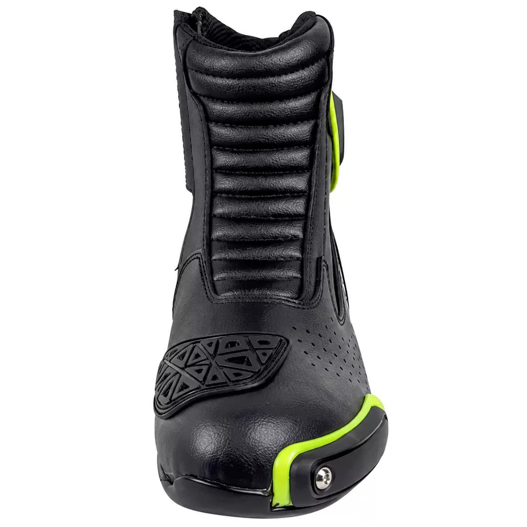 نیم بوت ریسی فرانک توماس مدل BLACK GREEN — تصویر ۳