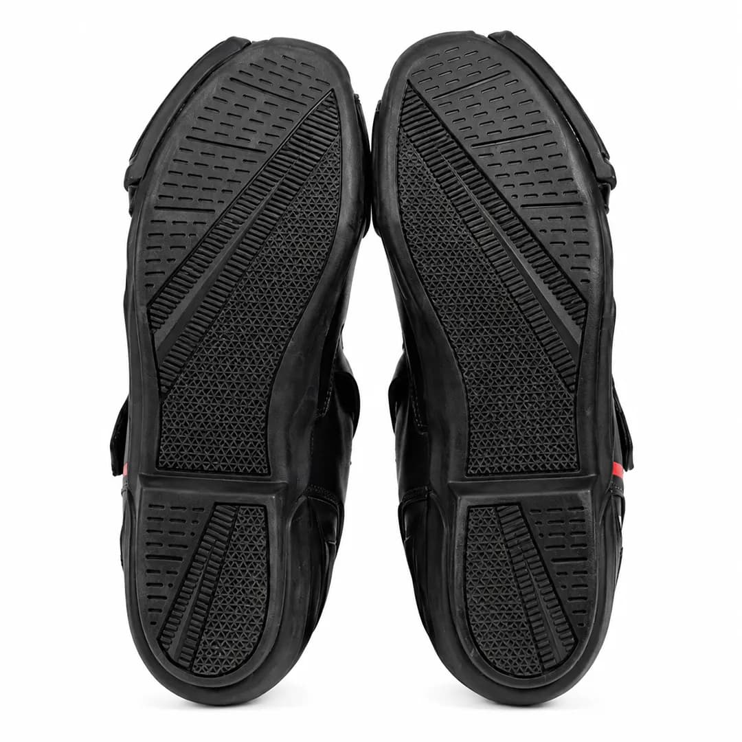 نیم بوت ریسی اکسفورد مدل Black Red OMEGA AIR — تصویر ۷