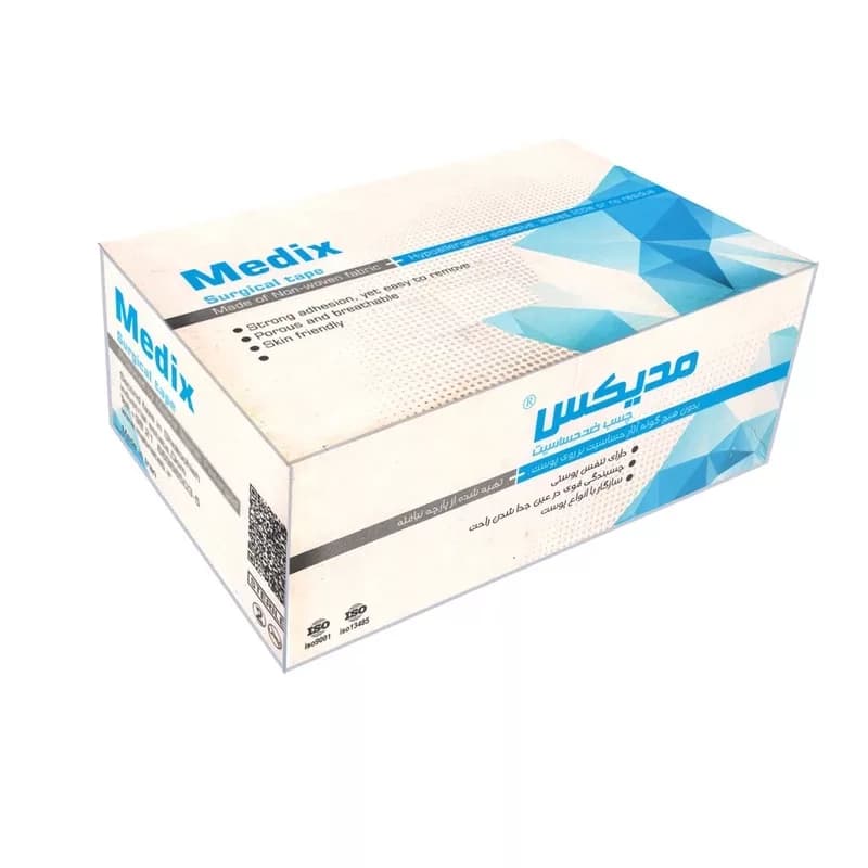 چسب پانسمان مدیکس مدل 2.5 بسته 12 عددی — تصویر ۲