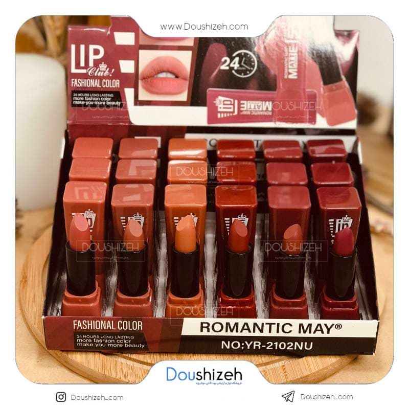 رژ لب جامد کد2102 رمانتیک ROMANTIC MAY — تصویر ۴
