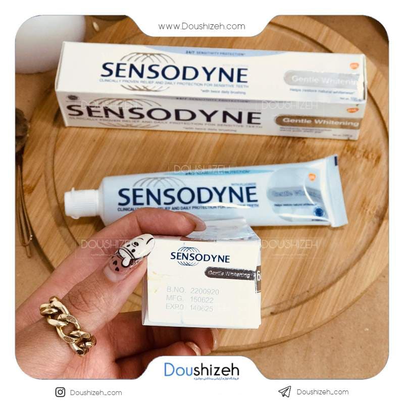 خمیر دندان اصلی سفید سنسوداین SENSODYNE — تصویر ۴