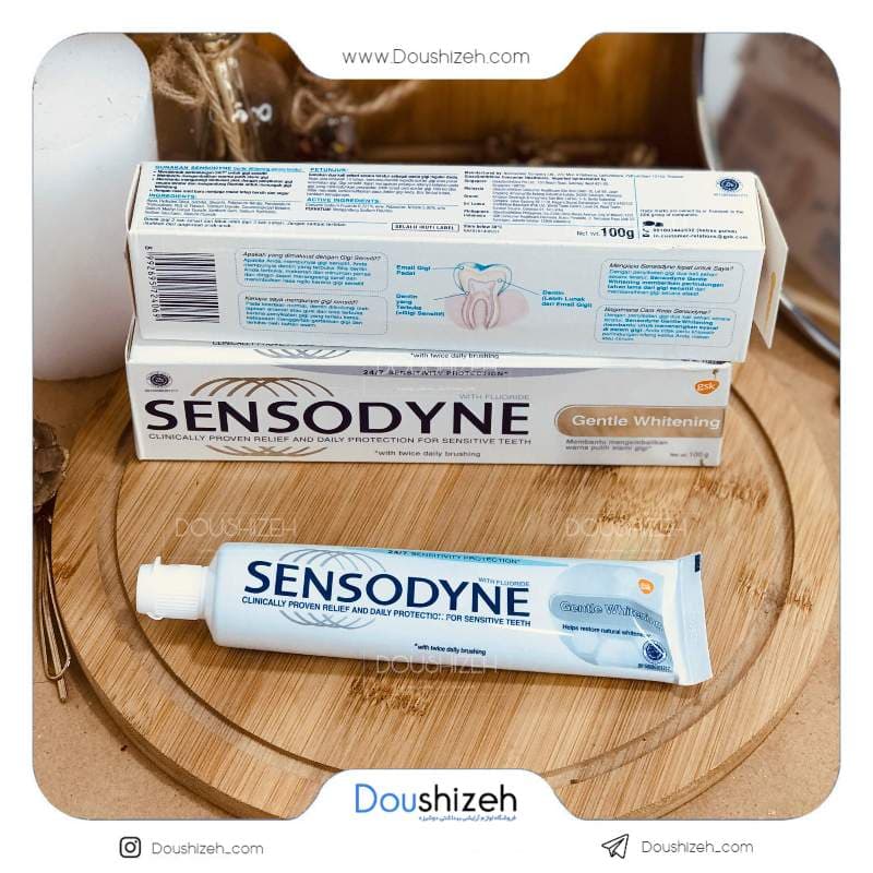 خمیر دندان اصلی سفید سنسوداین SENSODYNE — تصویر ۳