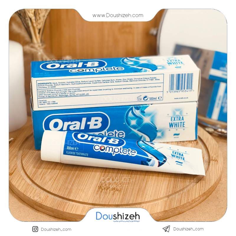 خمیر دندان سفید کننده اورال بی ORAL-B — تصویر ۳