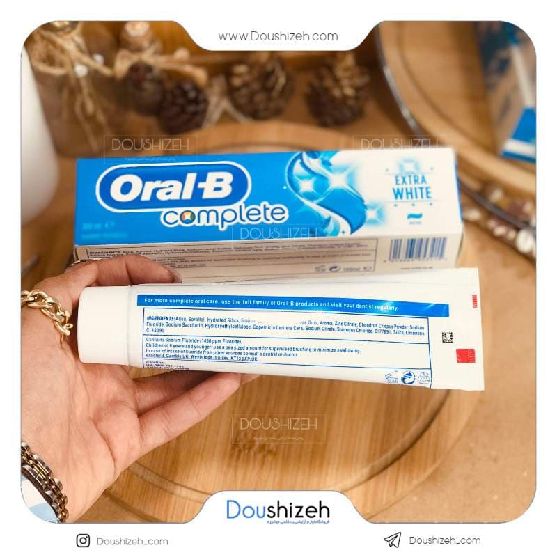 خمیر دندان سفید کننده اورال بی ORAL-B — تصویر ۵