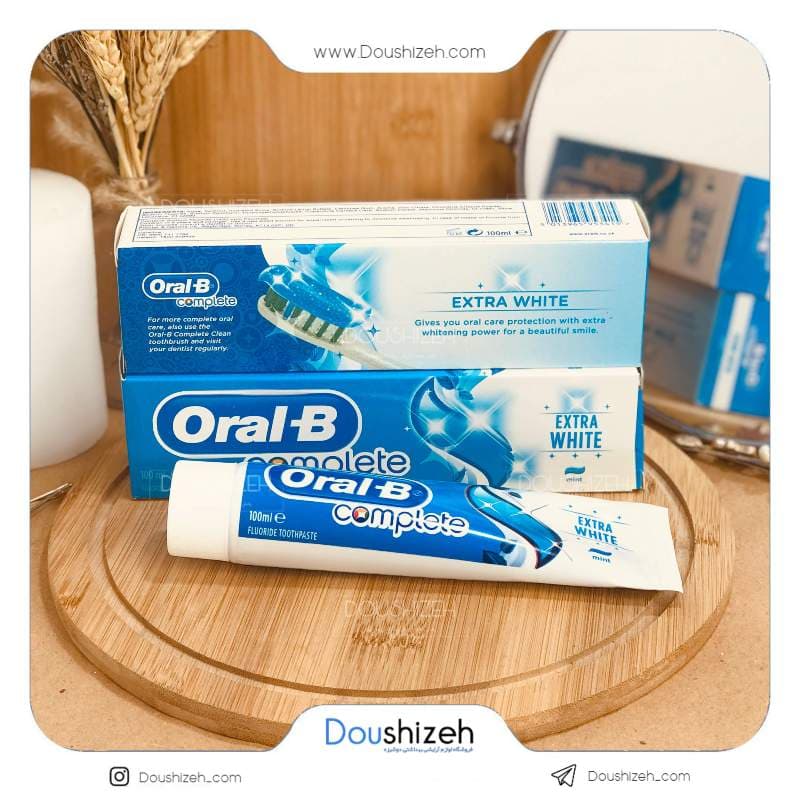 خمیر دندان سفید کننده اورال بی ORAL-B — تصویر ۲