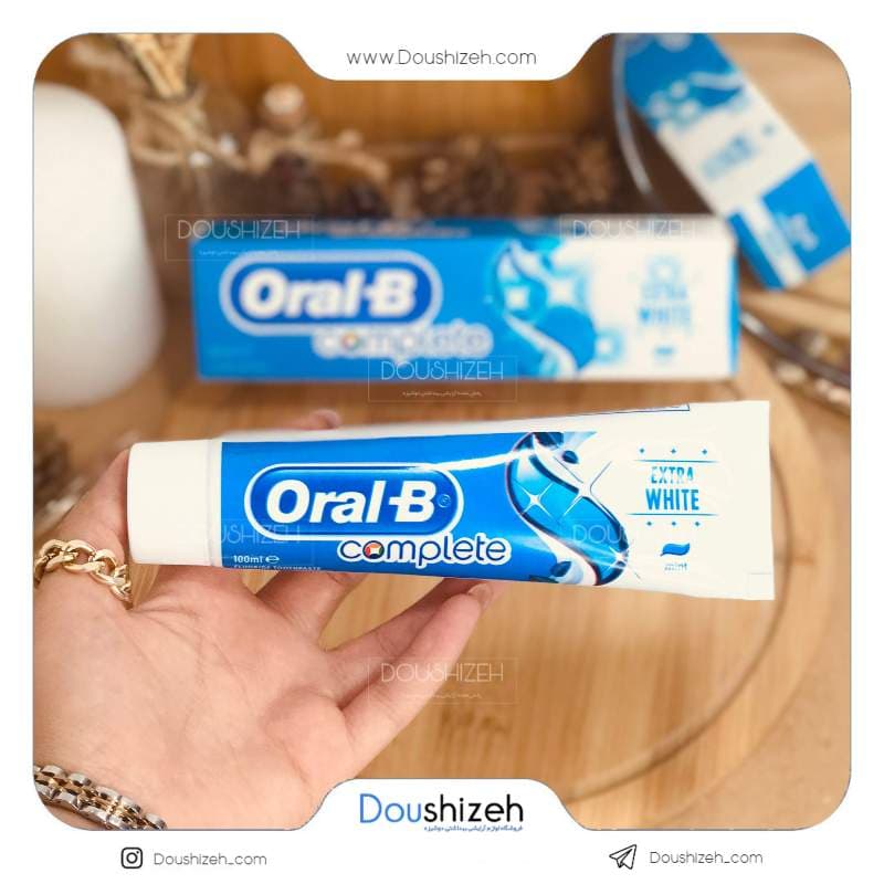 خمیر دندان سفید کننده اورال بی ORAL-B