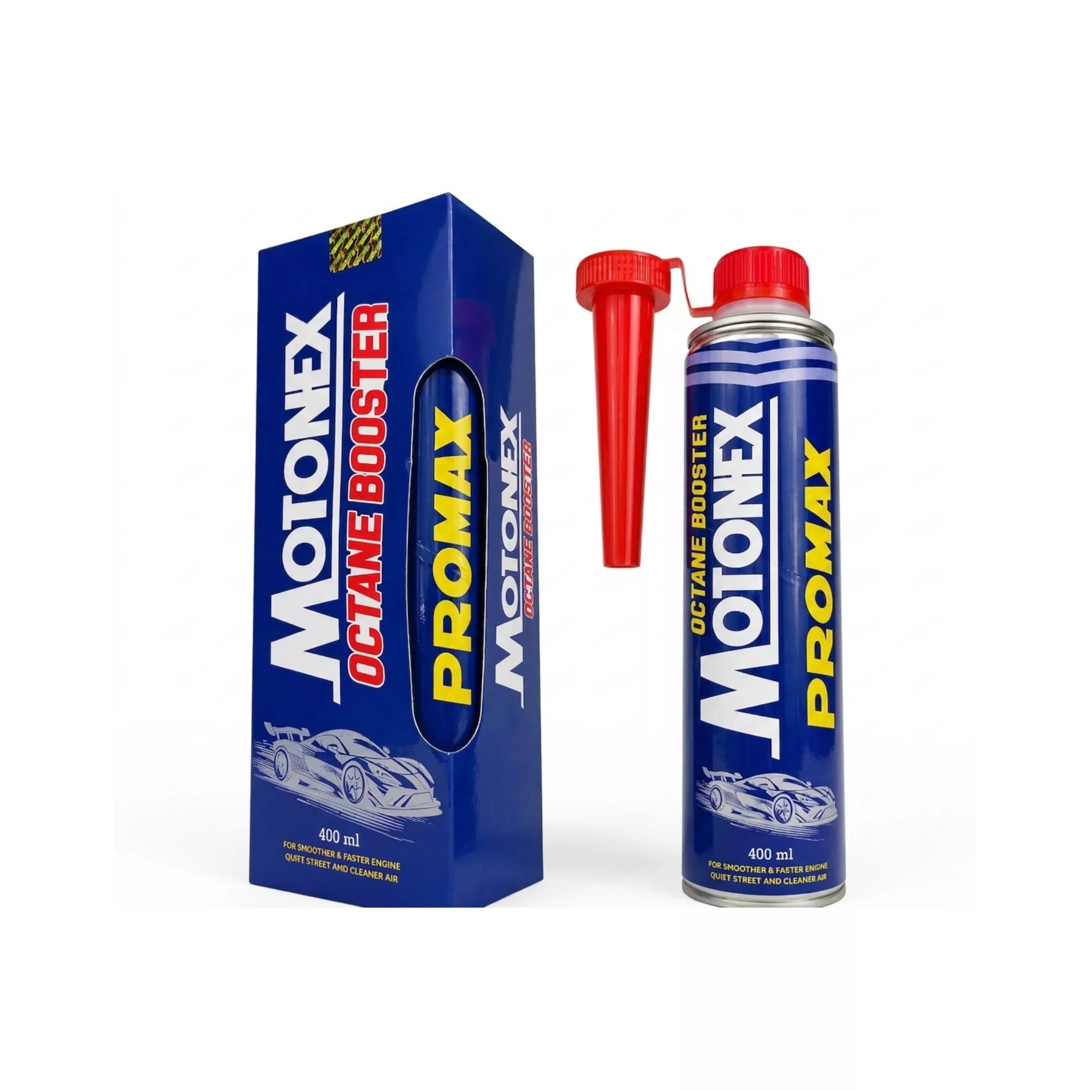 اکتان بوستر و مکمل سوخت موتونکس مدل PROMAX حجم 400 میلی لیتر بسته 6 عددی — تصویر ۳