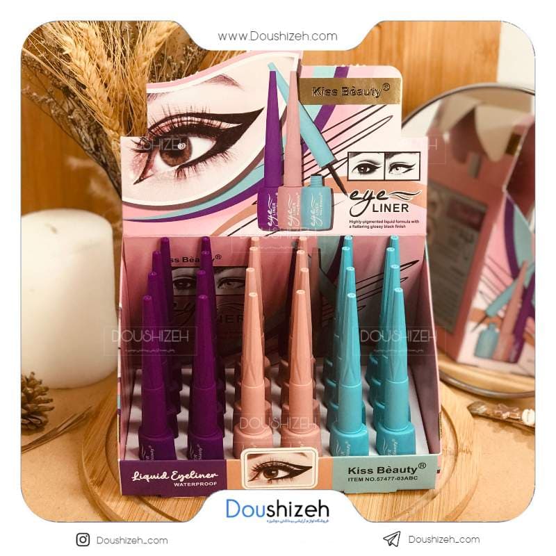 خط چشم کد57477 کیس بیوتی KISS BEAUTY — تصویر ۲