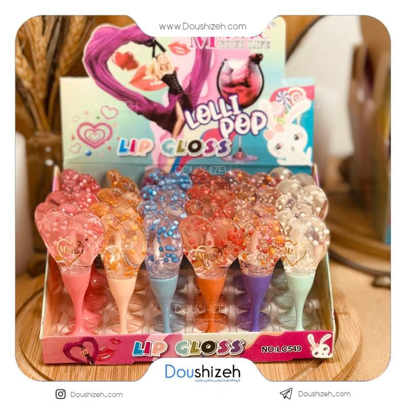 برق لب طرح جام قلب مجیک MAGIC — تصویر ۲