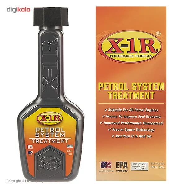 مکمل سوخت خودرو X-1R حجم 240 میلی لیتر — تصویر ۵