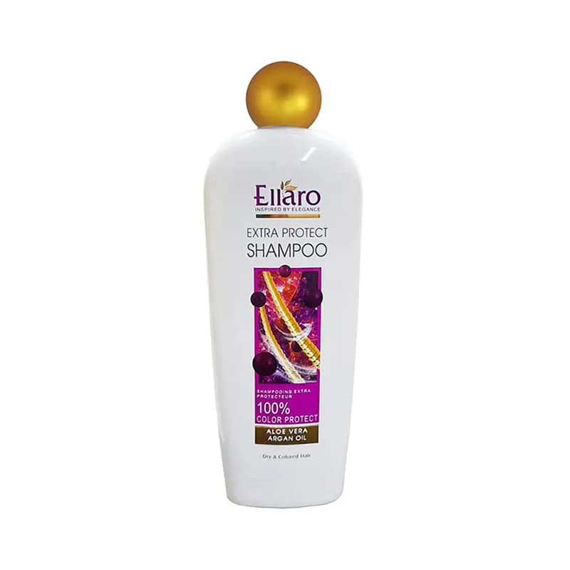 شامپو اکسترا پروتکت موی خشک و رنگ شده الارو 500ml