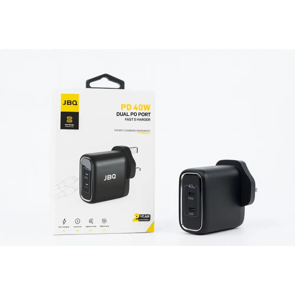 آداپتور فست شارژ 40 وات JBQ مدل HC-740 — تصویر ۲