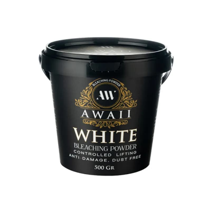 پودر دکلره آوایی 500 گرمی (سفید) Awaii Bleaching Powder 500 g