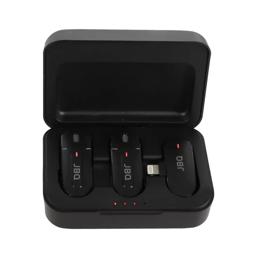 میکروفون یقه ای بی‌سیم Lightning جی بی کیو مدل MPH-I8 — تصویر ۳