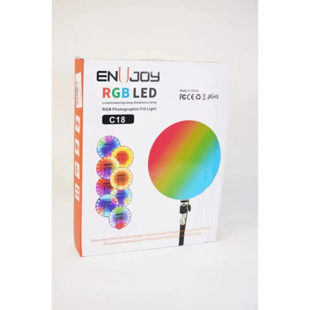 سافت لایت گرد ۱۰ اینچ ENUJOY RGB — تصویر ۲