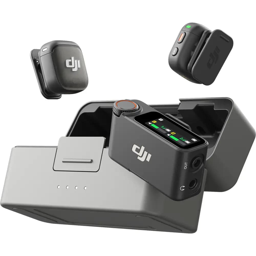 میکروفون دی جی آی میک 3 برای دوربین و تلفن هوشمند DJI Mic 3 دو کاربره