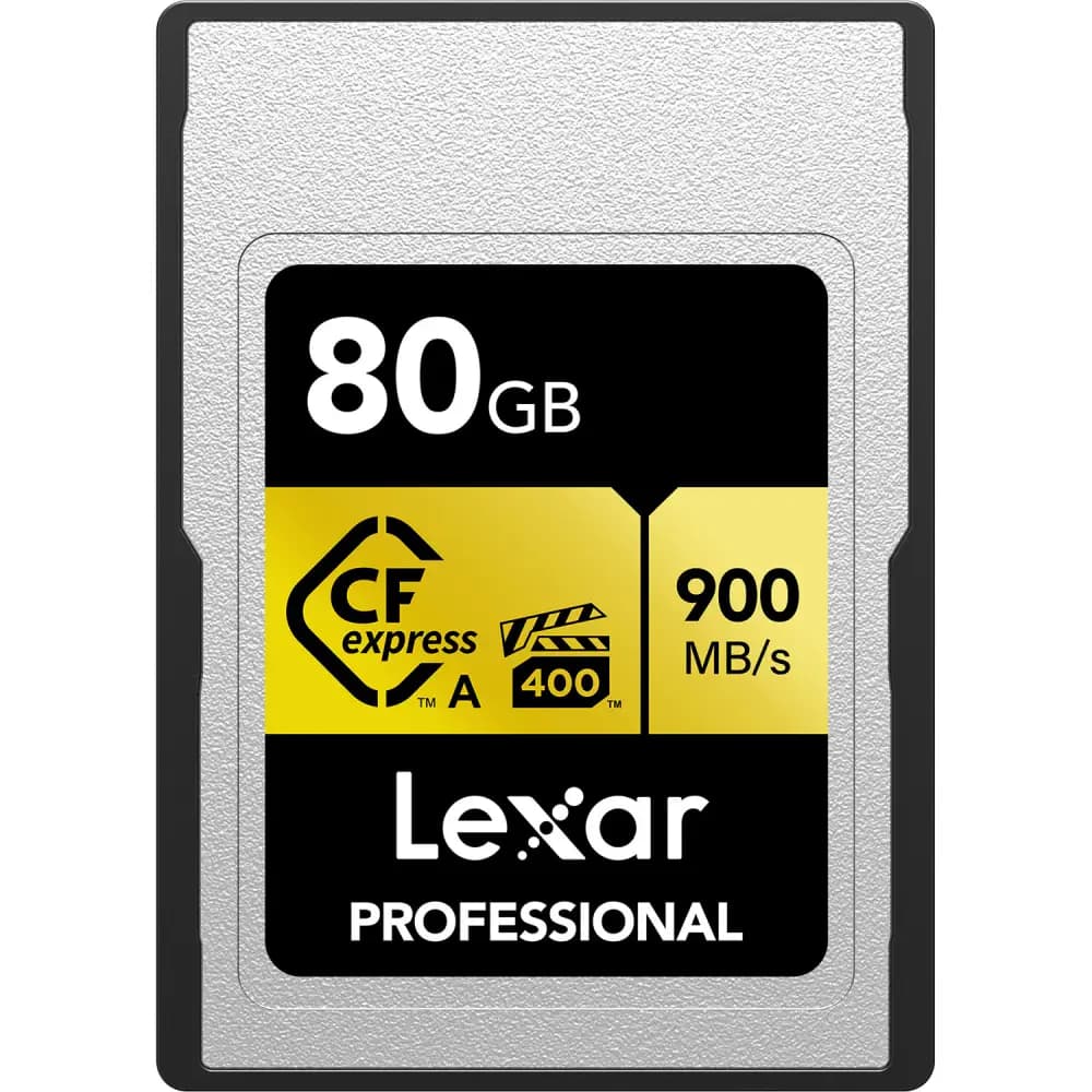 کارت حافظه لکسار Lexar 80GB Professional CFexpress Type A Card GOLD Series