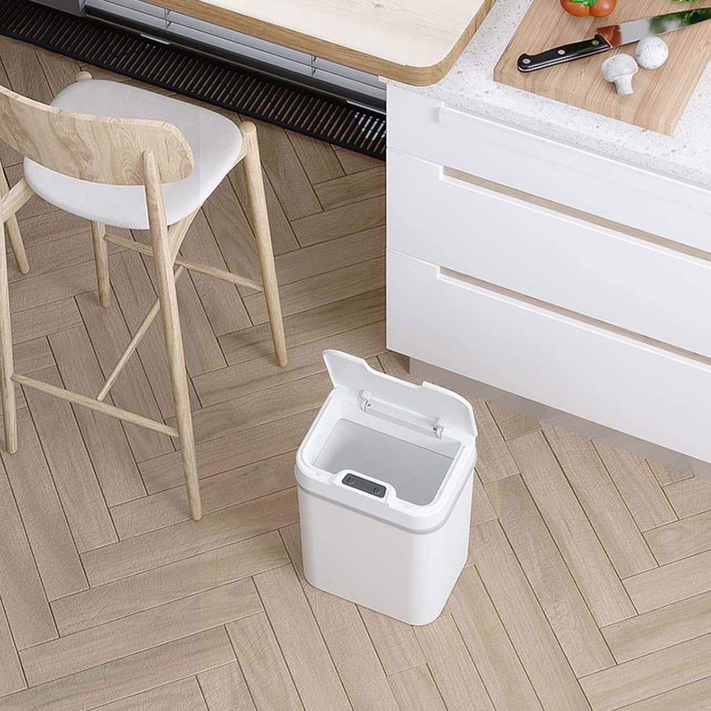 سطل زباله هوشمند Xiaomi GIPIN Smart Sensor Trash Can 15L LJT-01 — تصویر ۶